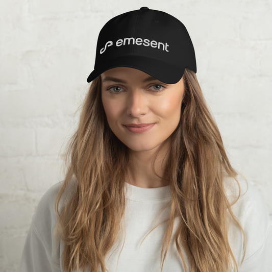 Emesent embroidered hat - Black