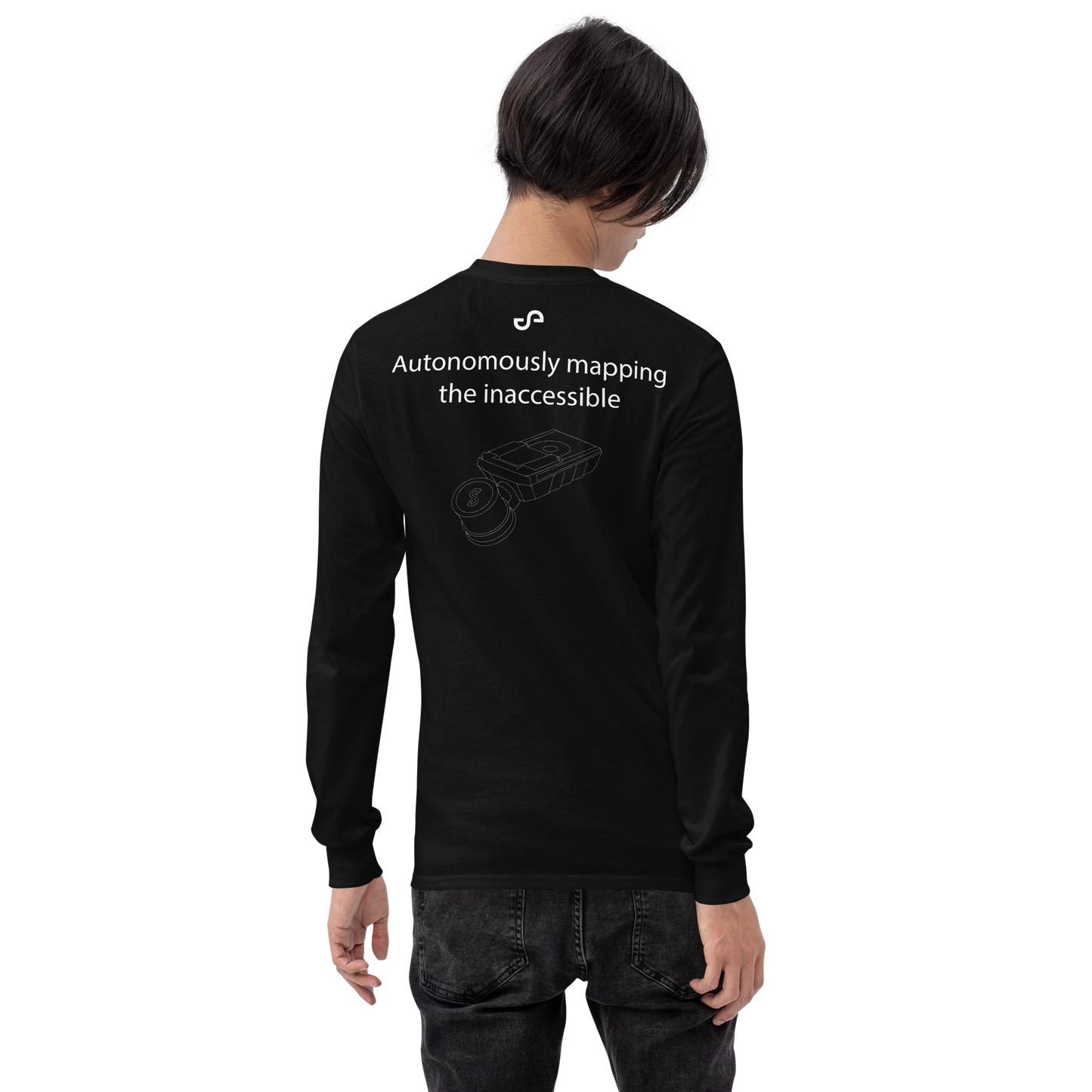 Emesent long-sleeved shirt - Coal