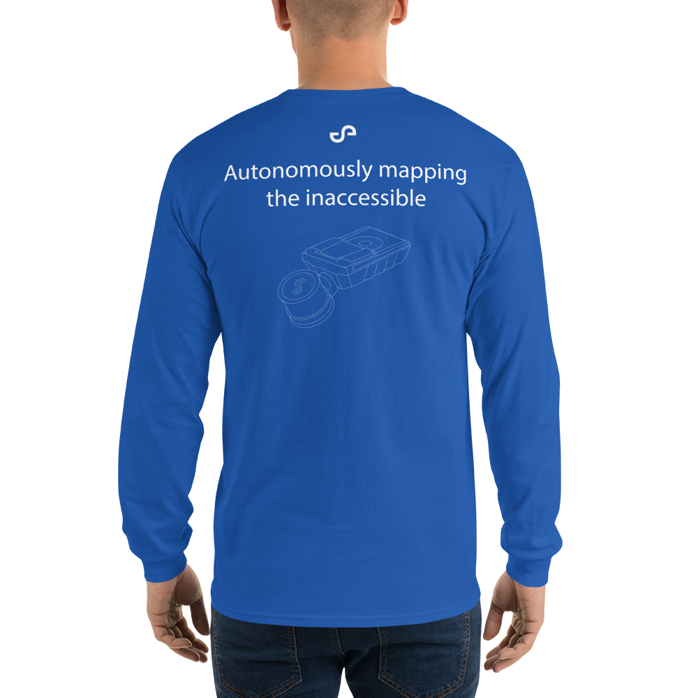 Emesent long-sleeved shirt - Topaz