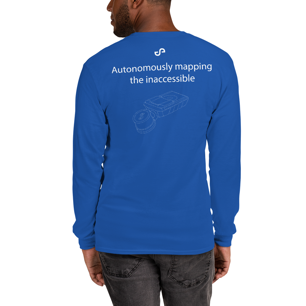 Emesent long-sleeved shirt - Topaz