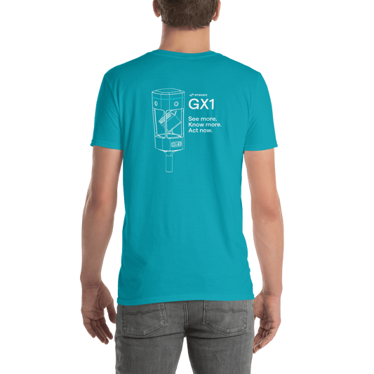 Emesent cotton t-shirt | GX1 - Aquamarine
