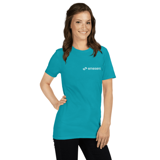 Emesent cotton t-shirt | GX1 - Aquamarine