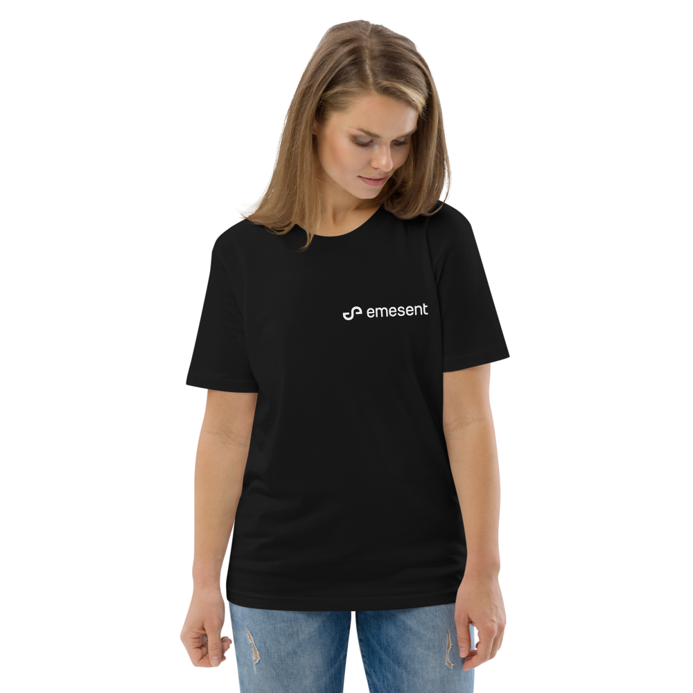 Emesent organic cotton t-shirt - Coal