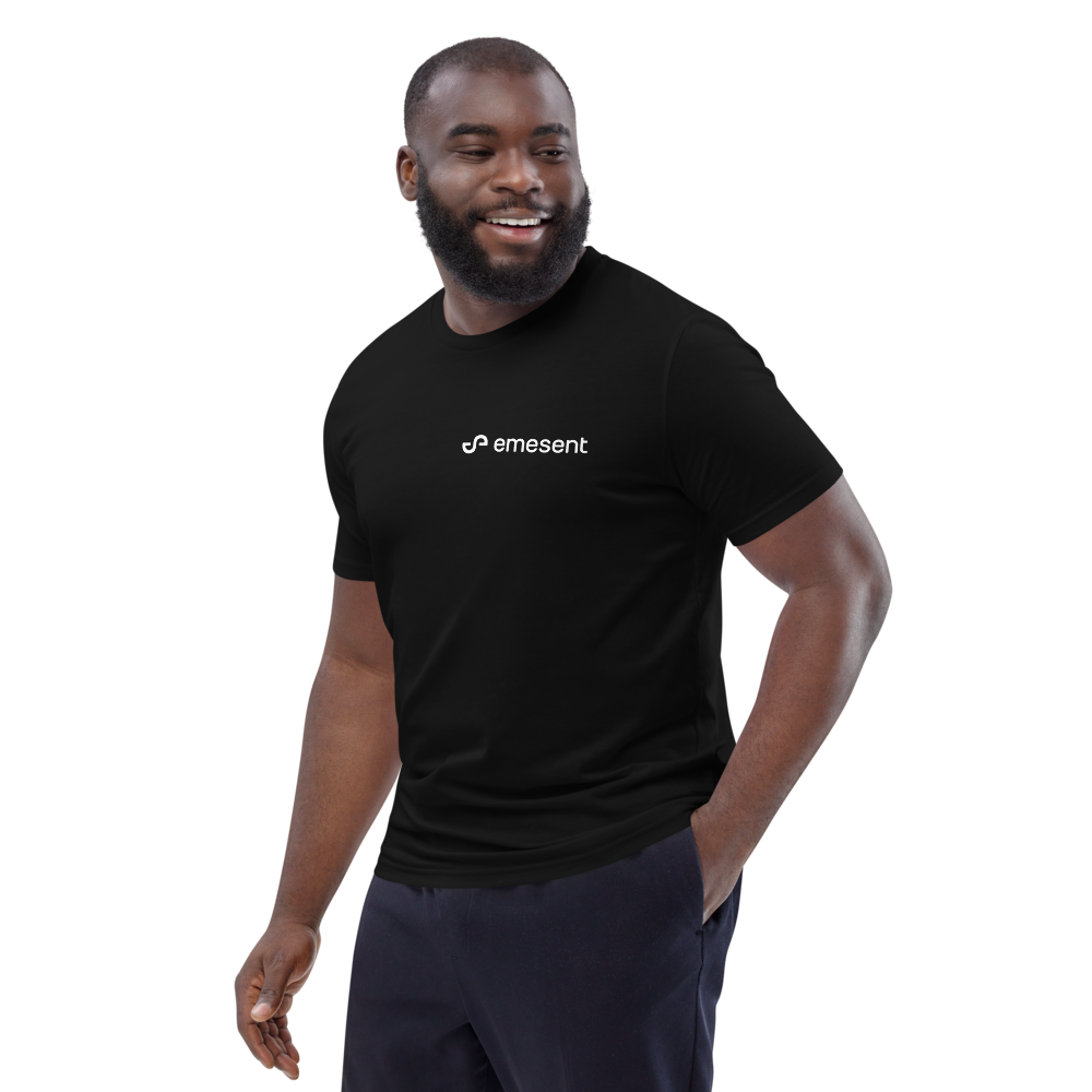 Emesent organic cotton t-shirt - Coal
