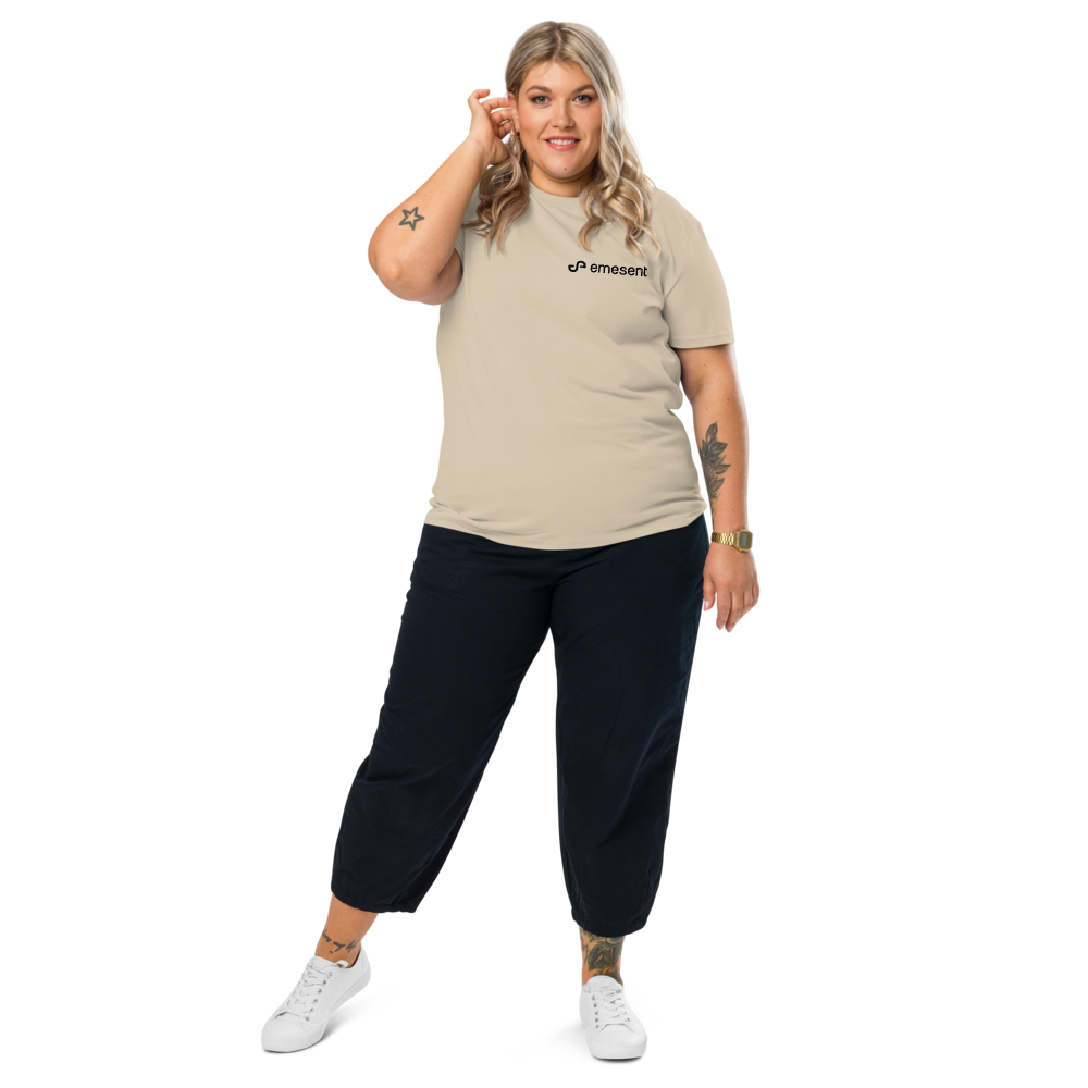 Emesent organic cotton t-shirt - Stone
