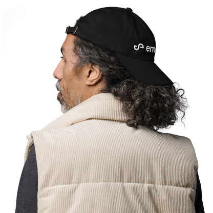 Emesent embroidered hat - Black