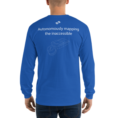 Emesent long-sleeved shirt - Topaz