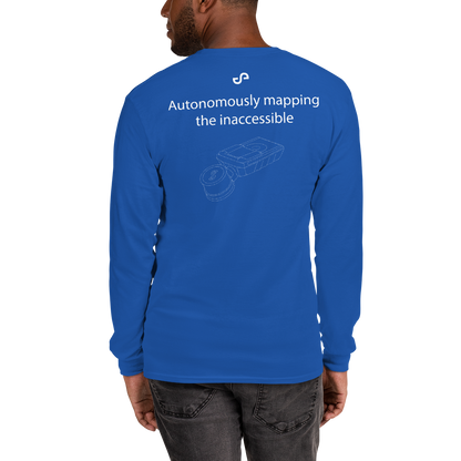 Emesent long-sleeved shirt - Topaz