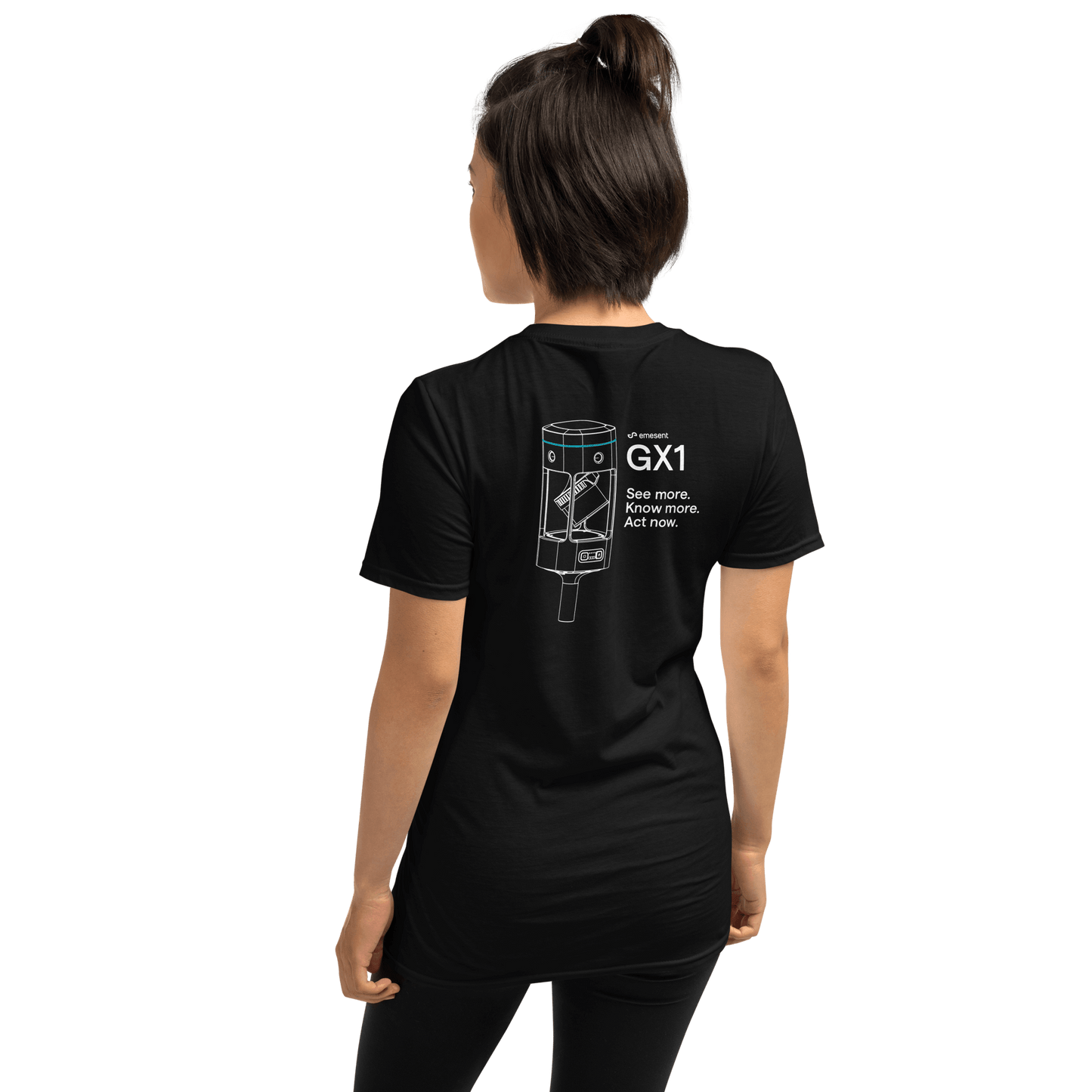 Emesent cotton t-shirt | GX1 - Coal