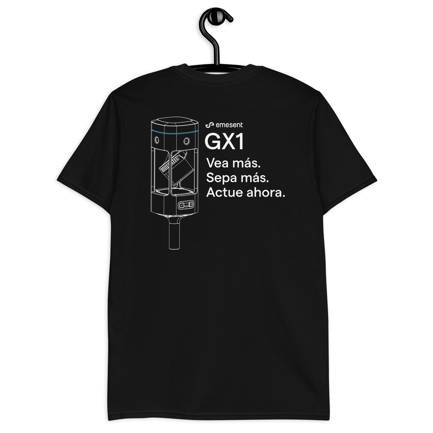 Emesent cotton t-shirt | Spanish GX1 - Coal