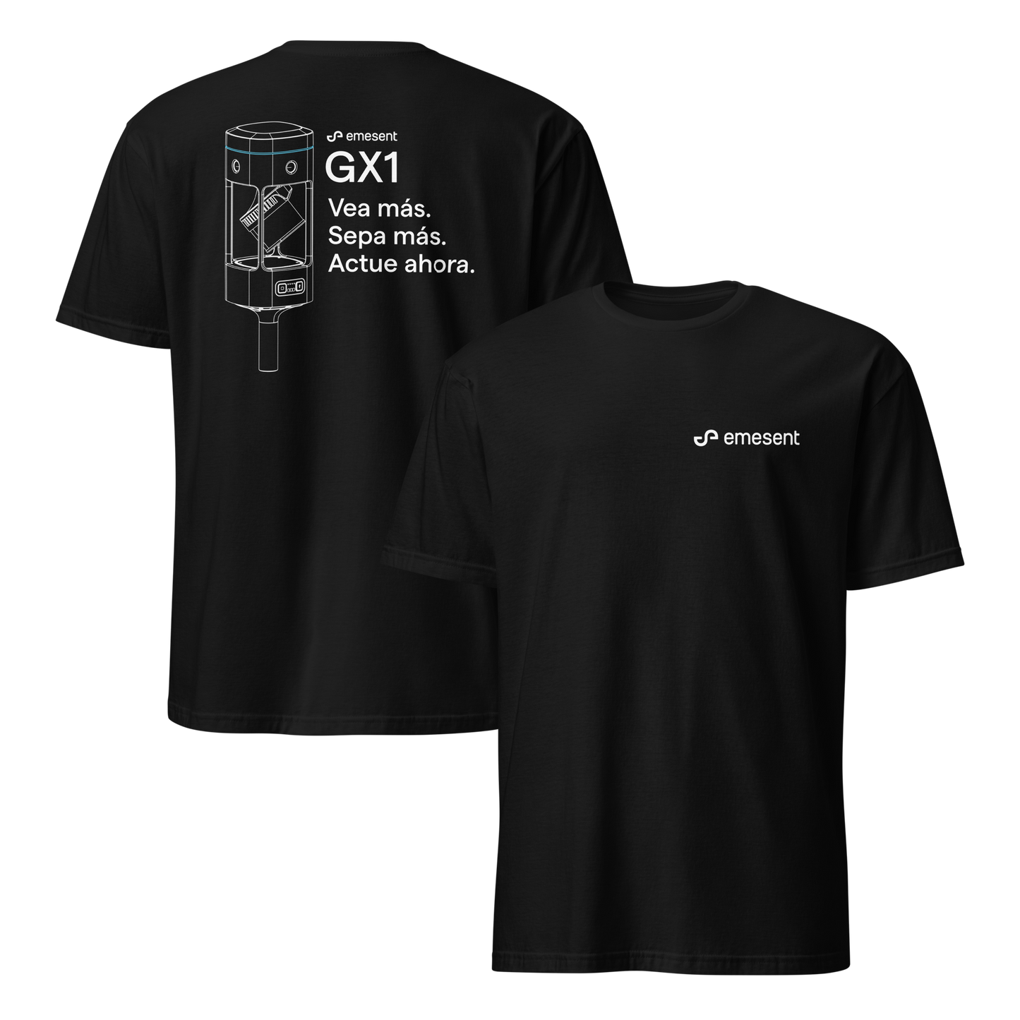 Emesent cotton t-shirt | Spanish GX1 - Coal