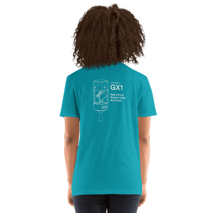 Emesent cotton t-shirt | GX1 - Aquamarine