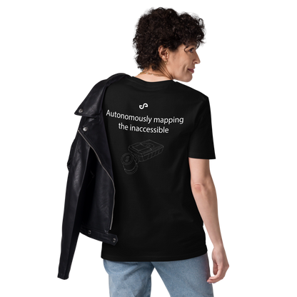 Emesent organic cotton t-shirt - Coal