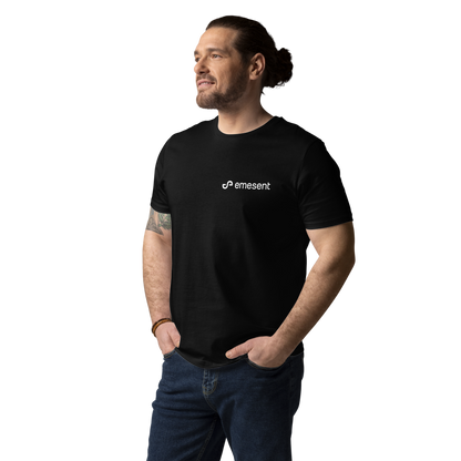 Emesent organic cotton t-shirt - Coal