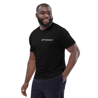 Emesent organic cotton t-shirt - Coal