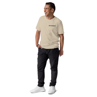 Emesent organic cotton t-shirt - Stone